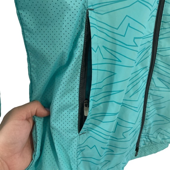 Avalanche Weather Shield Running Shell Aqua Large - Picture 2 of 8